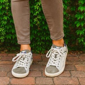 NERO GIARDINI Italian Side Zip Sneakers, EU 40